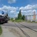 Железнодорожный переезд в городе Одинцово