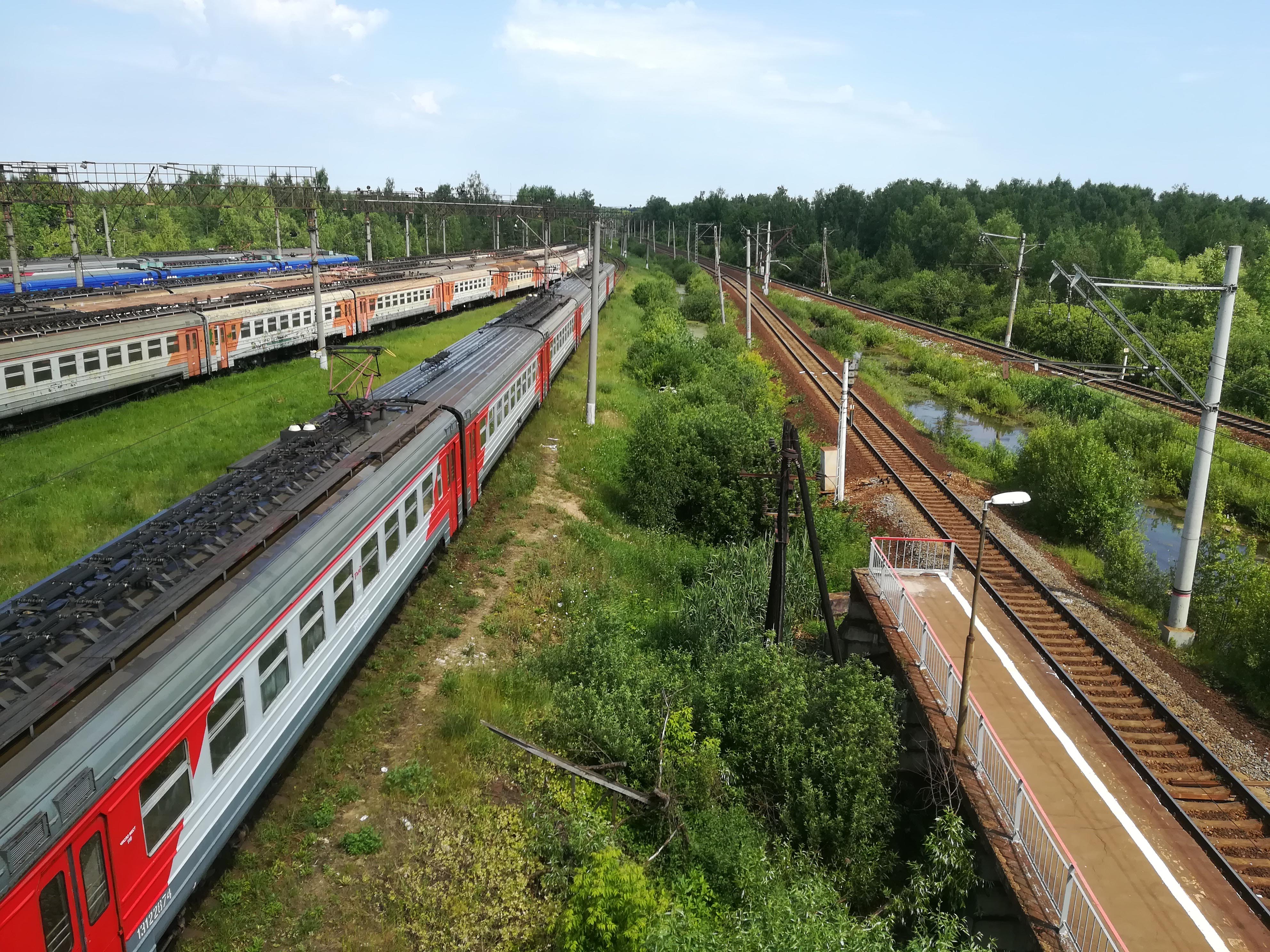 Моторвагонное депо Лобня (ТЧ-14 МСК) Московской железной дороги - Лобня