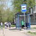 Автобусная остановка в городе Великие Луки