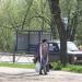 Автобусная остановка в городе Великие Луки