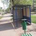 Автобусная остановка в городе Великие Луки