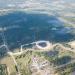 Заболоченный карстовый провал («Чёрная дыра») в городе Дзержинск