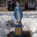 Скульптура Богородицы в городе Ашукино