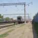 Синий забор в городе Воронеж