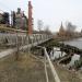 Пешеходный мост в городе Сатка
