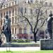 The square of Slovak national uprising in Bratislava city