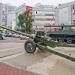 Площадка с военной техникой в городе Щёлково