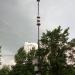 Вышка мобильной связи в городе Москва