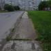 Бетонная дорожка в городе Череповец