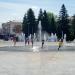 Светомузыкальный пешеходный фонтан в городе Рубцовск