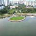 Остров на Михайловском пруду в городе Москва