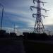 Опора ЛЭП в городе Череповец