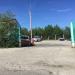 Автостоянка в городе Полярные Зори