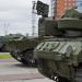 Площадка с военной техникой в городе Щёлково