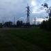 Опора ЛЭП в городе Череповец