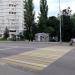 Пешеходный переход со светофором в городе Москва