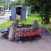 Клумба в городе Москва