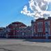 Недействующий старый железнодорожный вокзал станции Барнаул в городе Барнаул
