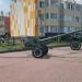 100-мм полевая пушка образца 1944 года (БС-3) в городе Ульяновск