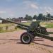 100-мм полевая пушка образца 1944 года (БС-3) в городе Ульяновск