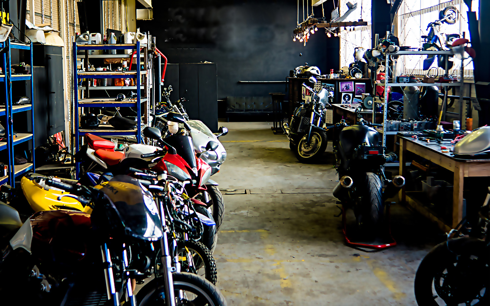 Ремонтная мастерская мотоциклов