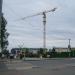 Строительная площадка жилого комплекса в городе Ханты-Мансийск