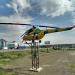 Вертолёт Ми-2 — экспонат на постаменте в городе Каменск-Шахтинский