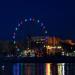 Ferris wheel in Khabarovsk city