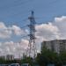 Опора ЛЭП в городе Москва