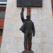 Скульптура рабочего в городе Москва