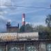 Снесённая дымовая труба в городе Москва