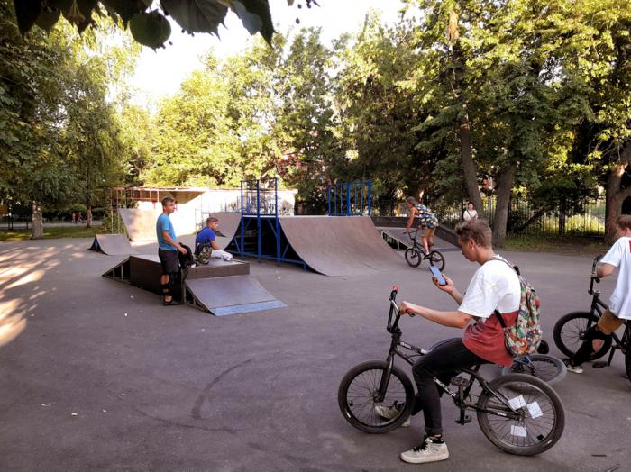 Скейтпарк в Пензе