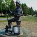 Кована скульптура пожежника (uk) в городе Ровно