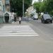 Пішохідний перехід на тротуарі в місті Житомир