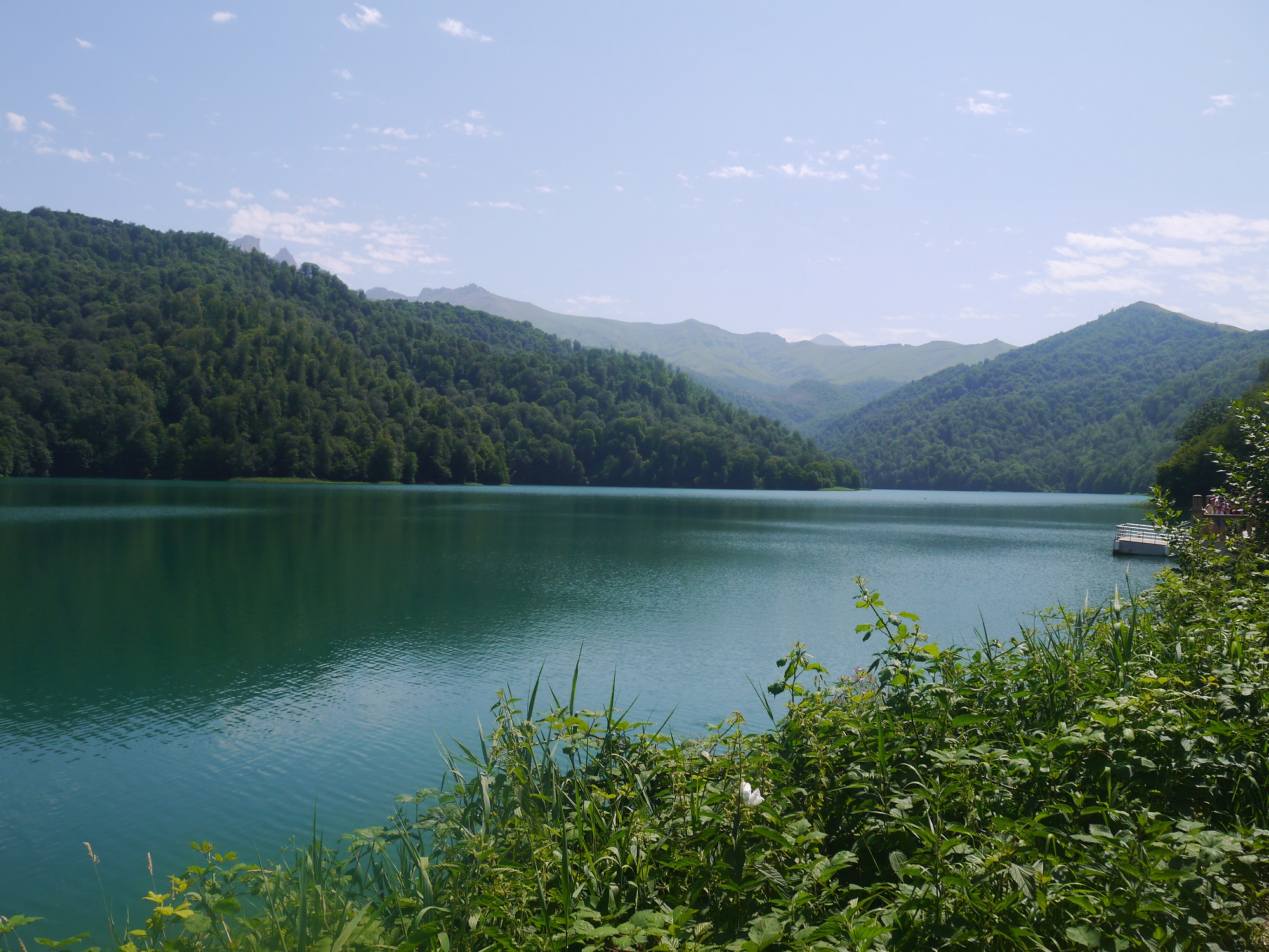 Голубое озеро Азербайджан
