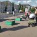 Остановка общественного транспорта «1-я Фрунзенская улица» в городе Москва