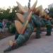 Скульптура стегозавра