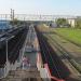 Платформа № 2 железнодорожной станции Балабаново в городе Балабаново