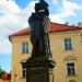 The Statue of St. Wenceslas in Prague city