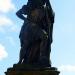 Statue of St. Christopher in Prague city