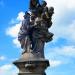 Statue of St. Anne in Prague city