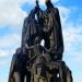 Statue of St. Cyril and St. Methodius in Prague city