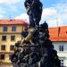 Statue of St. Vitus in Prague city