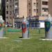 Скульптуры дружинников в городе Москва