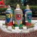 Скульптуры дружинников в городе Москва