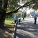 Бывшая конечная автобусная остановка «Хохловка» в городе Москва