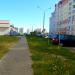 Area for drying clothes in Homieĺ city
