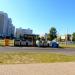 Waste collection point in Homieĺ city