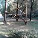 Опора ЛЭП в городе Запорожье