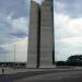 Ventilation tower for Strahov tunnel in Prague city